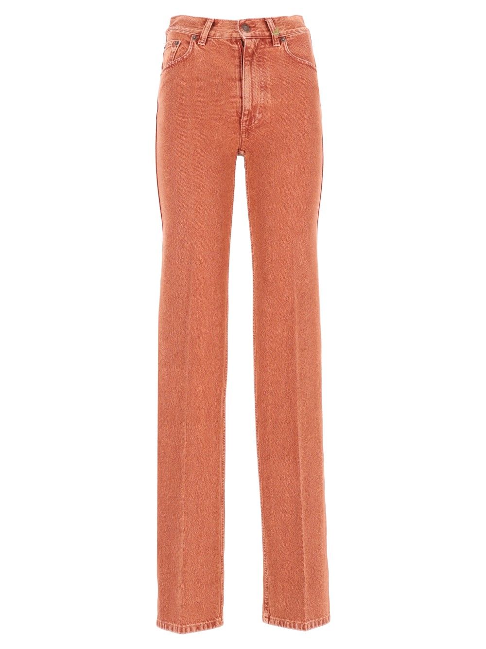 Chloe' High-Waisted, Straight-Leg Jeans - Marrone | 0c3fce07e14fc0fdb4883349fc0ce1e4c35d7b89