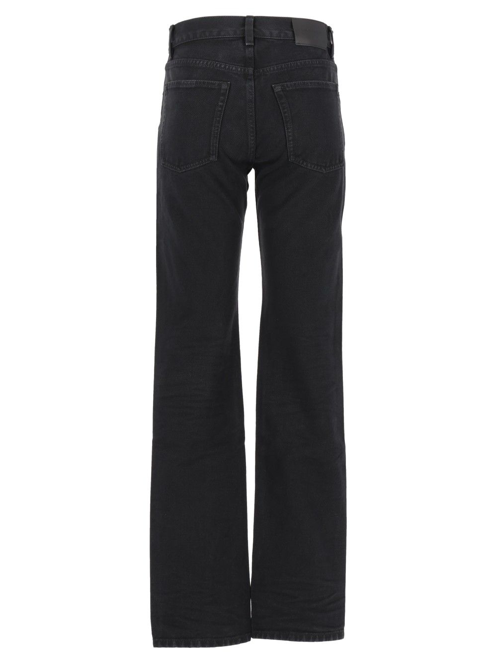 Saint Laurent Relax Straight Jeans - Nero | 75cf69615464cef133feeabf0682eb7b74d5fdf4