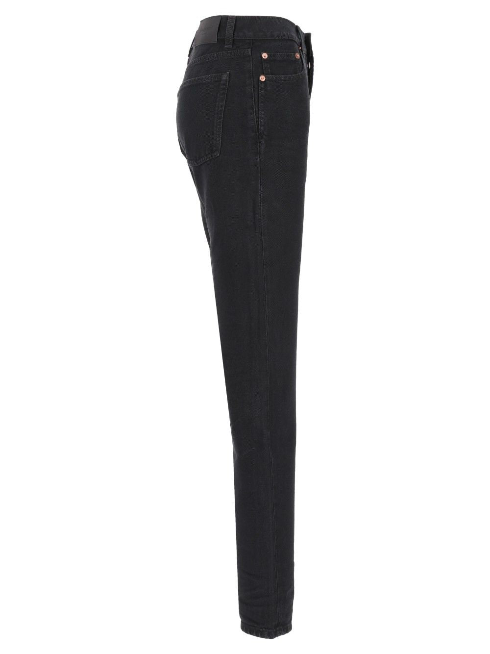 Saint Laurent Relax Straight Jeans - Nero | 24e9d4436ff9d819923e6178abec49a77bde0ebb