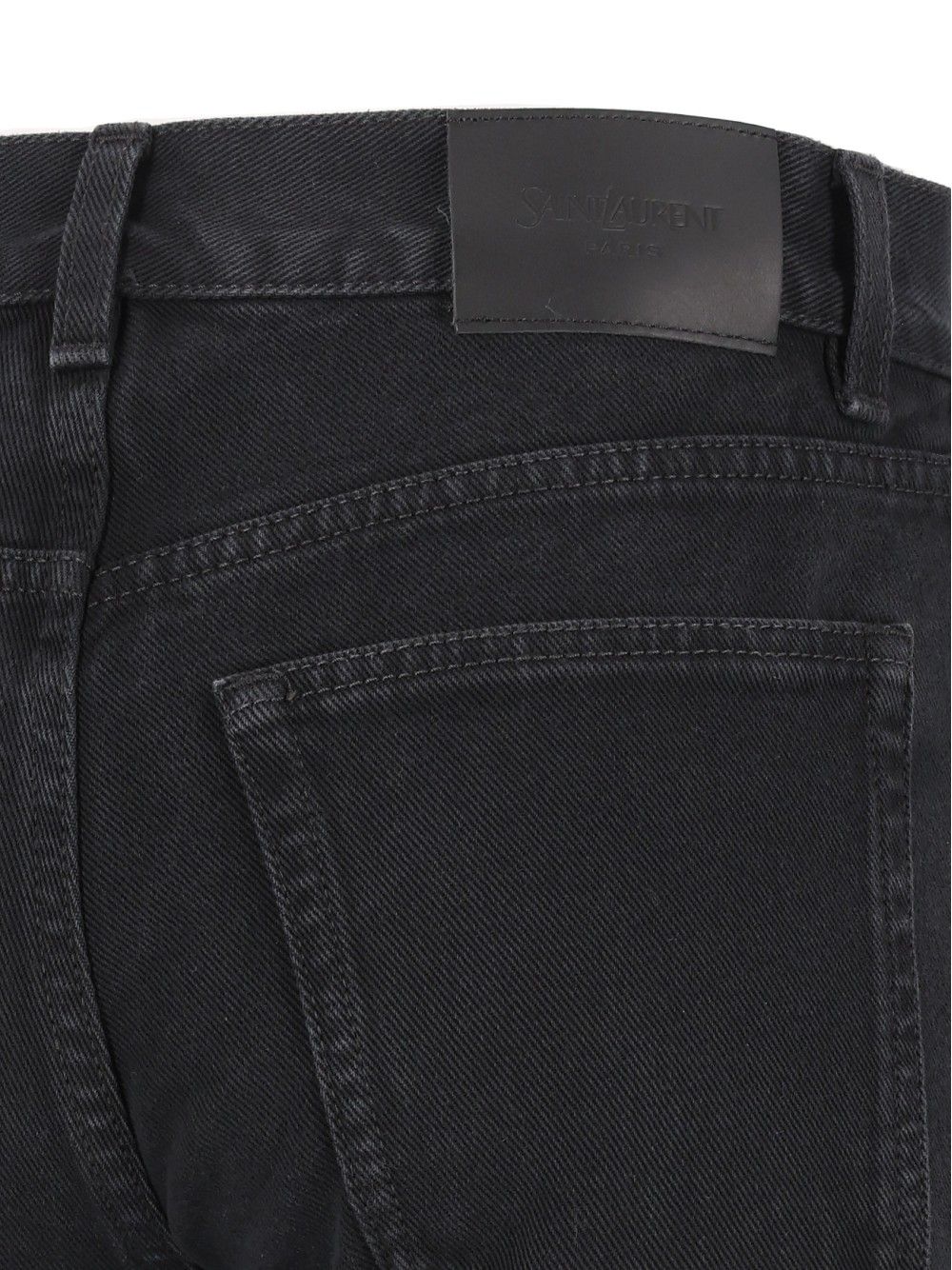Saint Laurent Relax Straight Jeans - Nero | 1d94c223fa75969cae41942284221e3e3f7ca88b