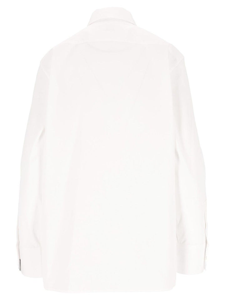 Saint Laurent Chemise Popeline Soft Shirts - Bianco | 97cc709e0b6adf27276225583bc857e9372027f7