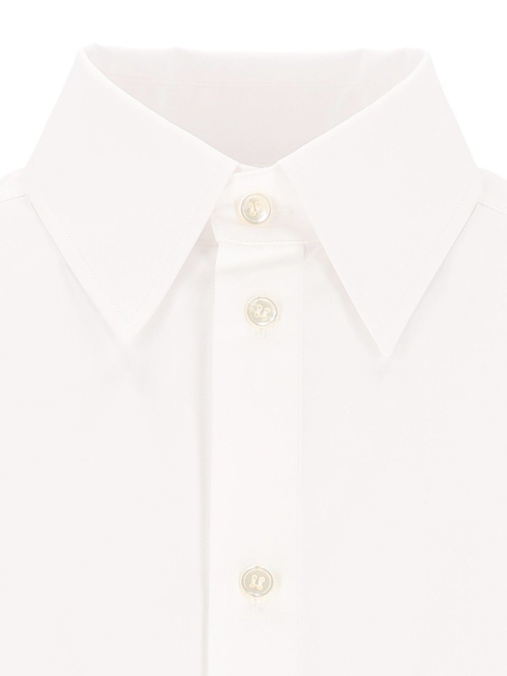 Saint Laurent Chemise Popeline Soft Shirts - Bianco | ad6d62879c332d38dbf969149ae0e851a75ed7a6