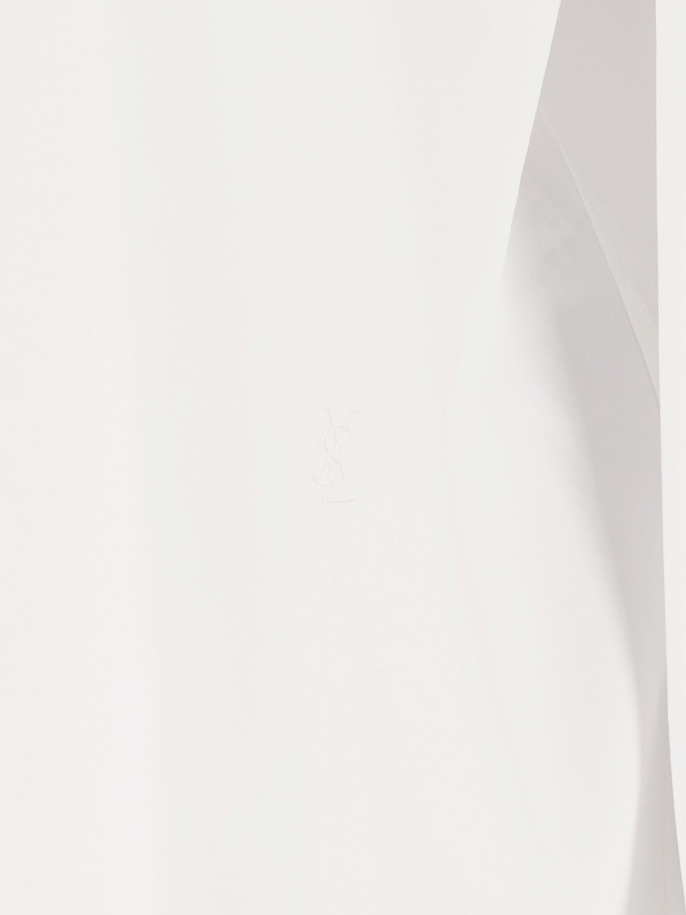 Saint Laurent Chemise Popeline Soft Shirts - Bianco | fe325cd7d5d9137ccc82a748dc44f8876a2d2886
