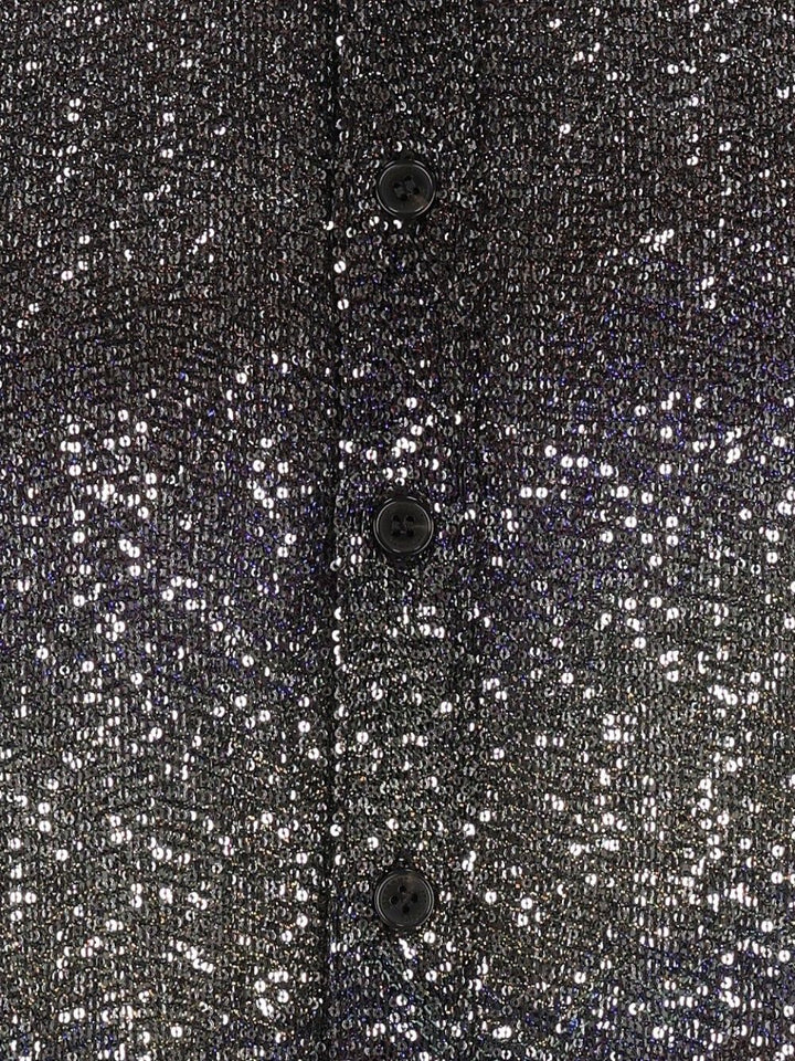 Missoni Caperdoni - Long Sleeve Shirt Textured Tonal Sequins Shirts - Multicolor | ecb43e1e1c280eefdde029e5da4ffbaeebddd6eb