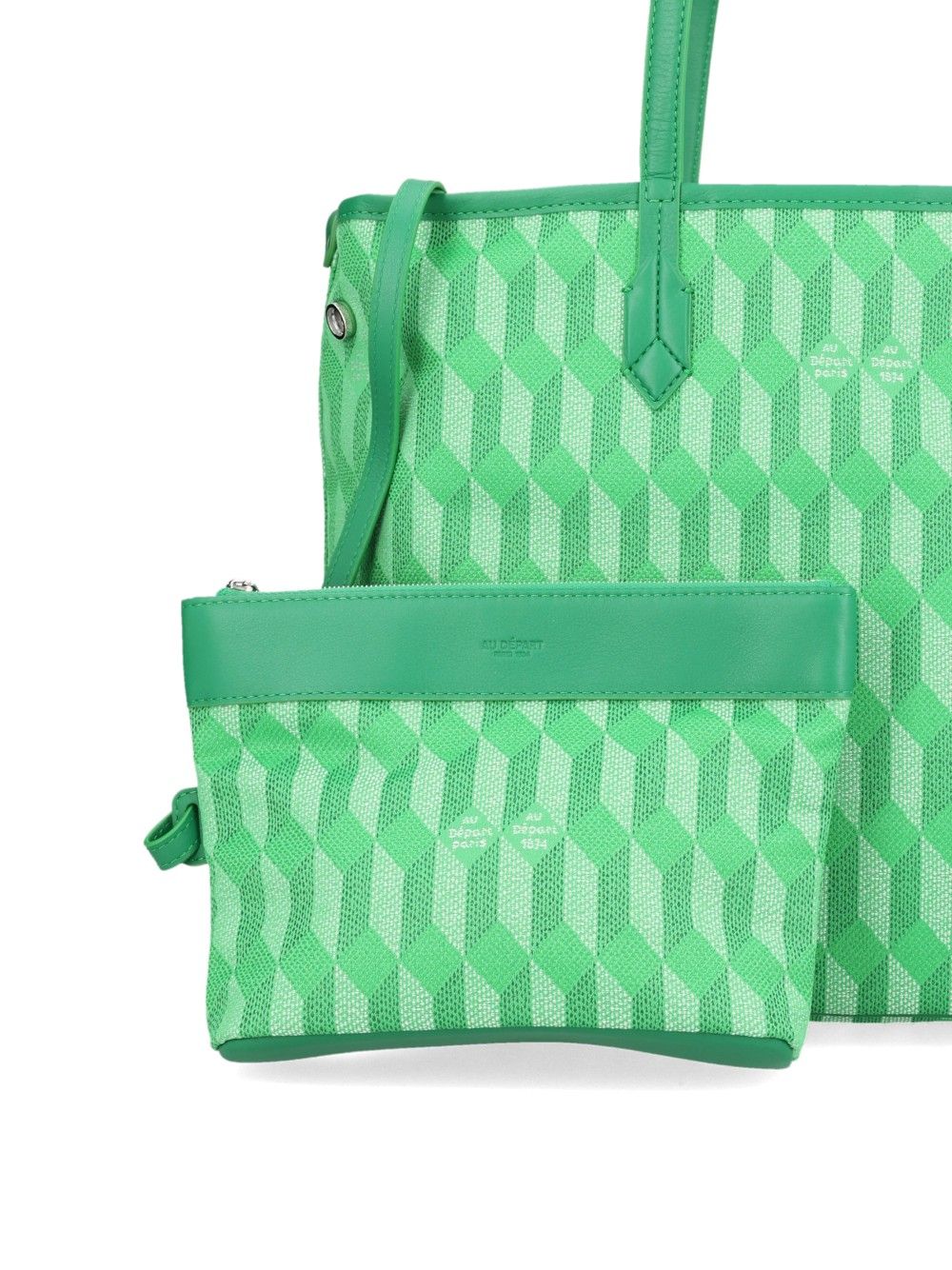 Au Depart Tote Bag N. 47 Shoulder Bags - Verde | c8942503248db220114c43c6347b1bf6d4b7b030