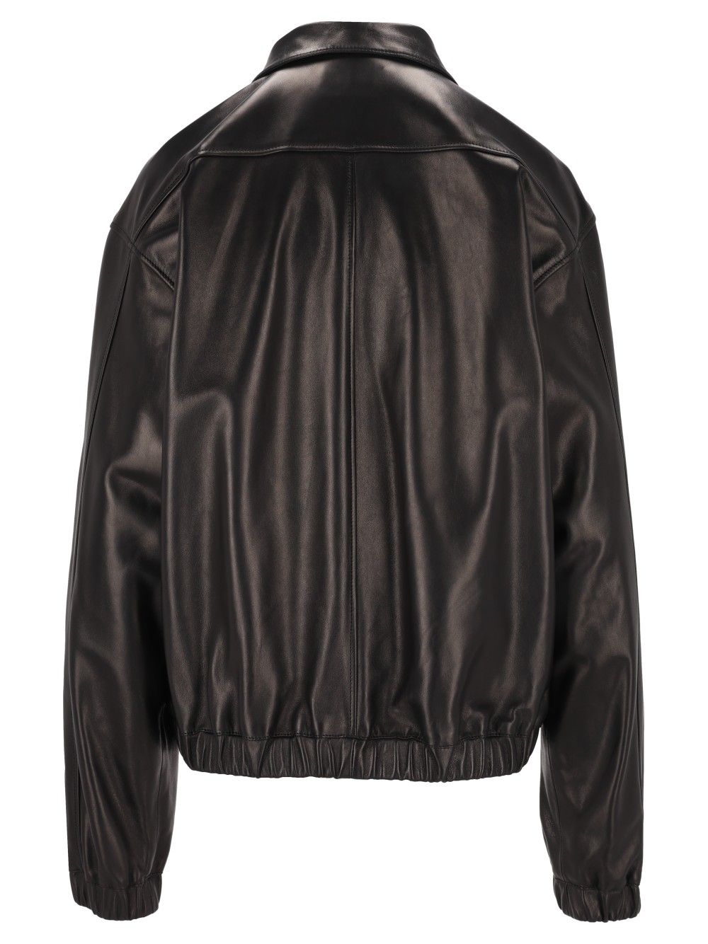 Saint Laurent Cassandre Lambskin Jacket Giacche - Nero | 78cdb8d72236a2d3ed7ea0c151d578d3bee0e93e