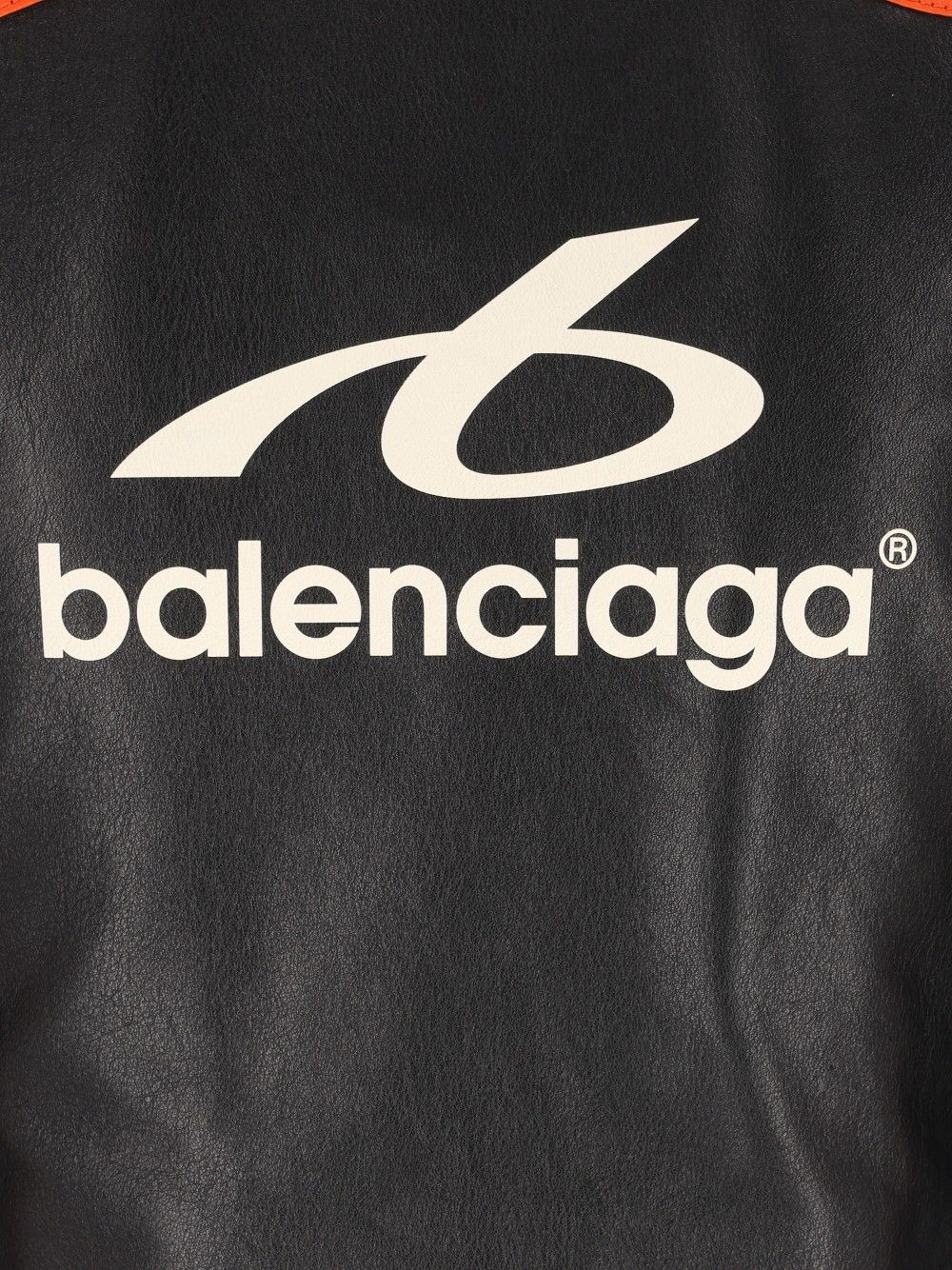 Balenciaga Fitted Leather Biker Jacket Giacche - Nero | a076527676c29f5bff5cb5e020c59575759cfcaa