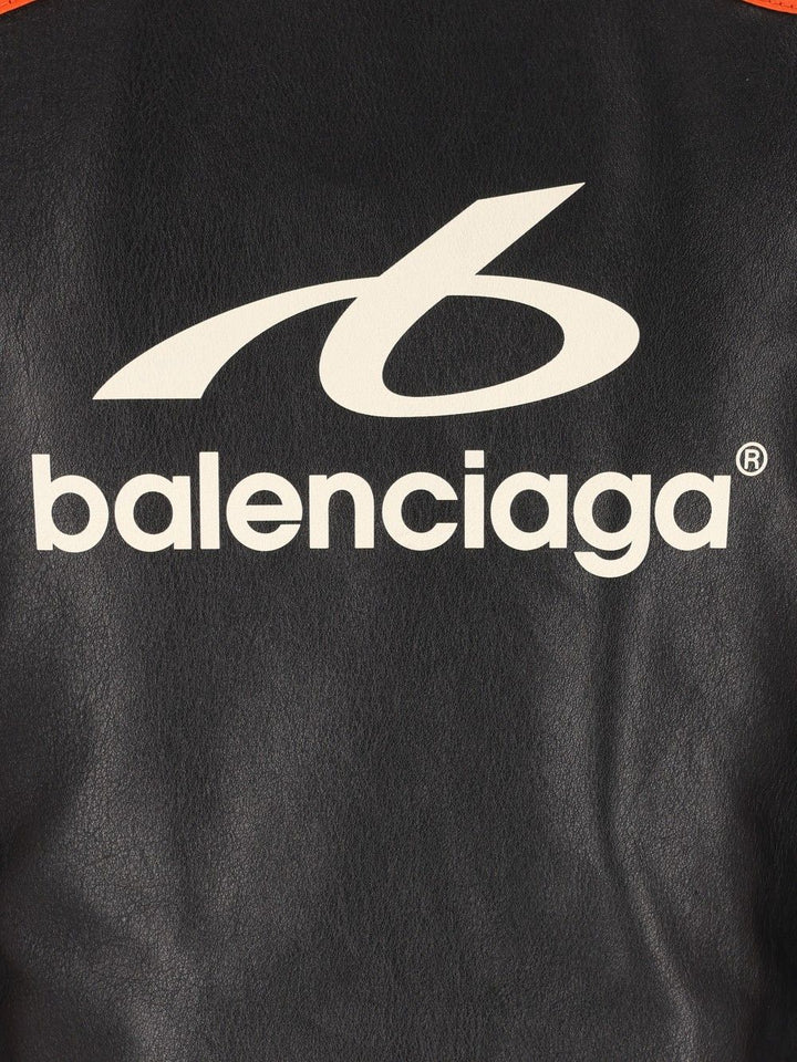 Balenciaga Fitted Leather Biker Jacket Giacche - Nero | a076527676c29f5bff5cb5e020c59575759cfcaa
