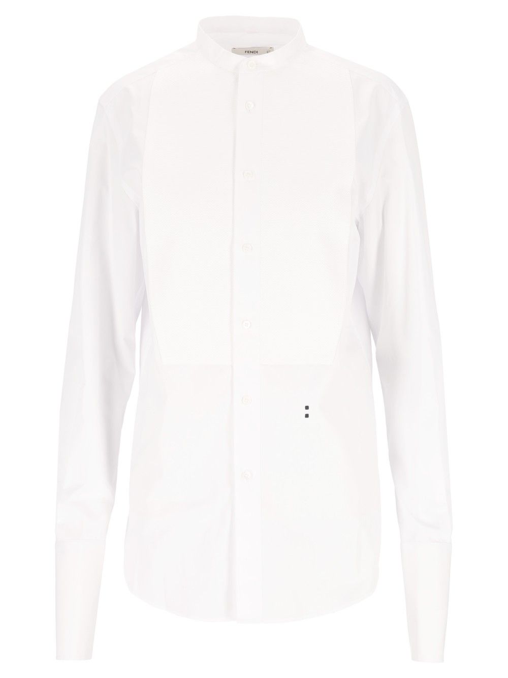 Fendi Cotton Poplin Shirt Shirts - Bianco | 4e7b0fe0919f3bf59b61514d2c406cb295ddcc54