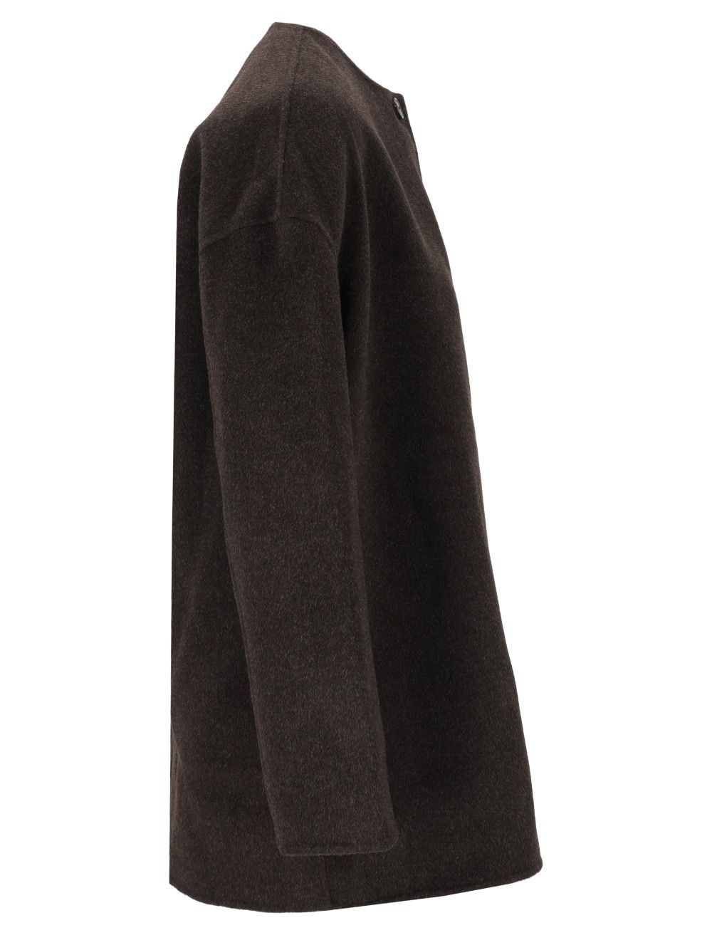 Loulou De Saison Dunne Oval Short Coat Coats - Marrone | 699e4845204acf9acb21dc3fef12811d2b85f5b5
