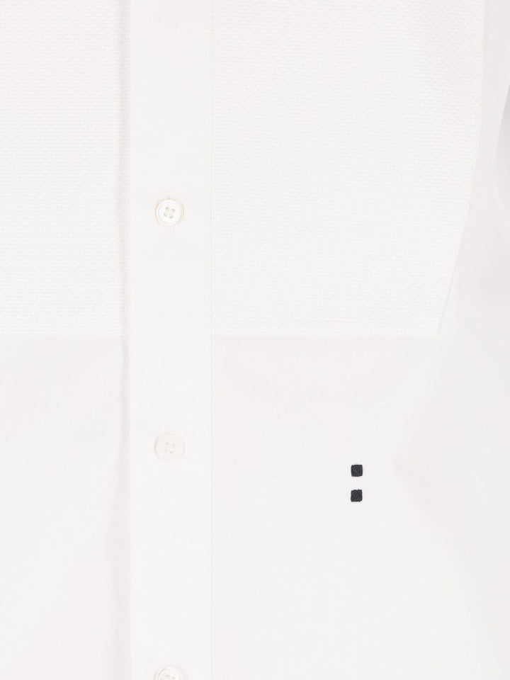 Fendi Cotton Poplin Shirt Shirts - Bianco | e496b5dea51f2e9e3d01b3c949a9e78b734f0fcb