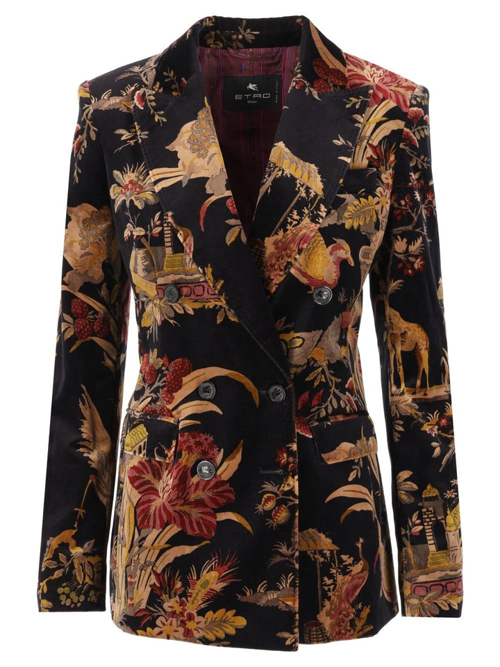 Etro Double-Breasted Jacket Giacche - Multicolor | 7efee1c6b0123d10d3523a07ce51920f89ec1e8b