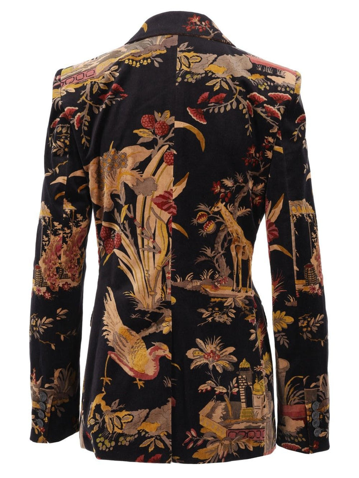 Etro Double-Breasted Jacket Giacche - Multicolor | 2158612a678e6a5664d19d052b0a729b3945b7ab