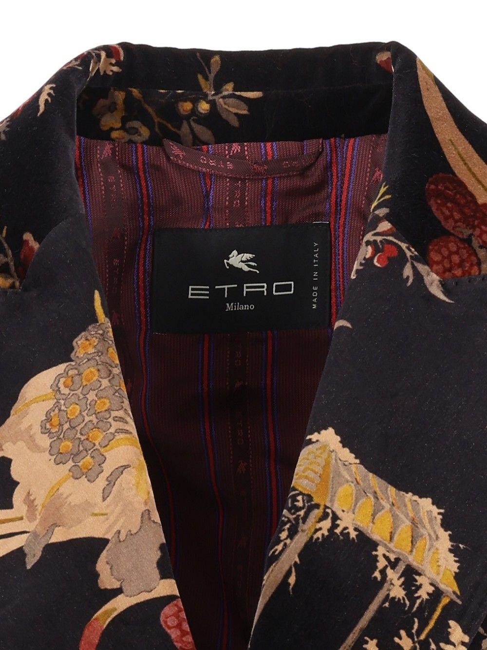 Etro Double-Breasted Jacket Giacche - Multicolor | 40ca087102d01de53e3a4e13f12ce668d4fe6719