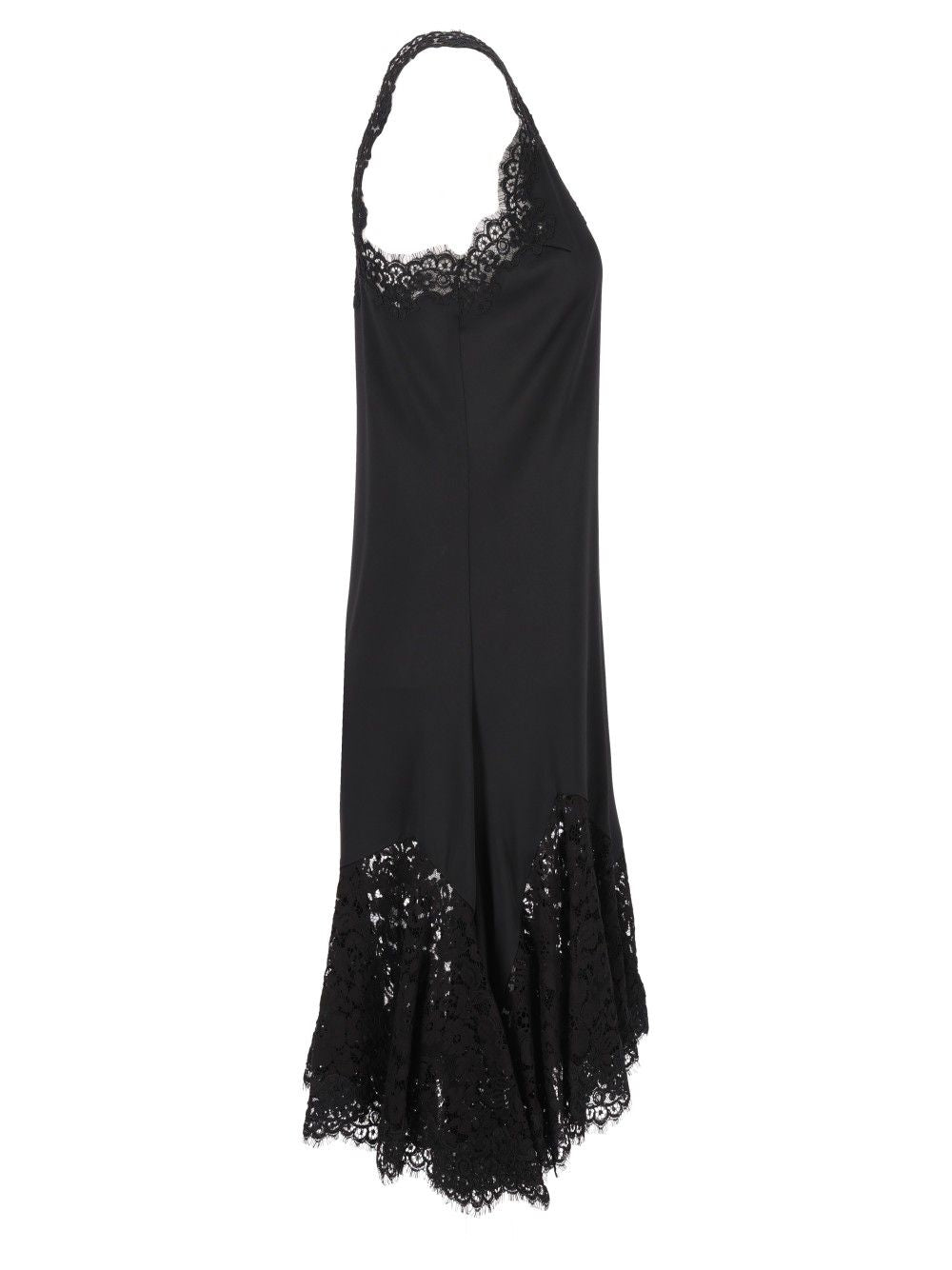 Stella Mccartney Dress With Lace Details Abiti - Nero | e944cbdaa4217f29fcae92d6862721c06ce016a5