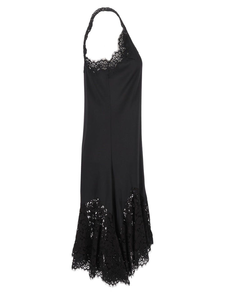 Stella Mccartney Dress With Lace Details Abiti - Nero | e944cbdaa4217f29fcae92d6862721c06ce016a5