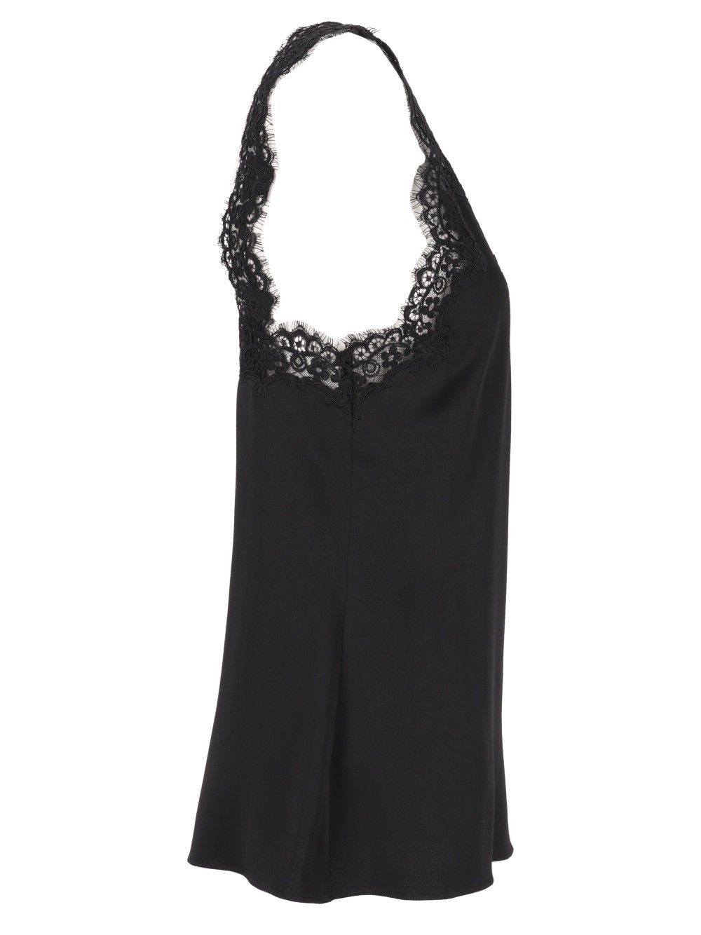 Stella Mccartney Top With Lace Details Top - Nero | 6cedef25afaf8a83bf02ea9395904271665d3698