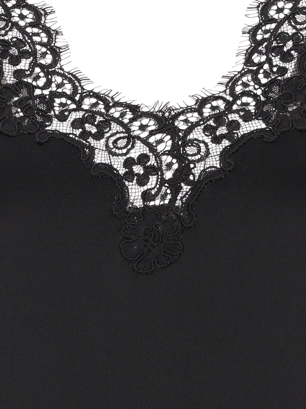 Stella Mccartney Dress With Lace Details Abiti - Nero | 8ead8bbcd18dafbf244c64cb0a08d7651fdf2391