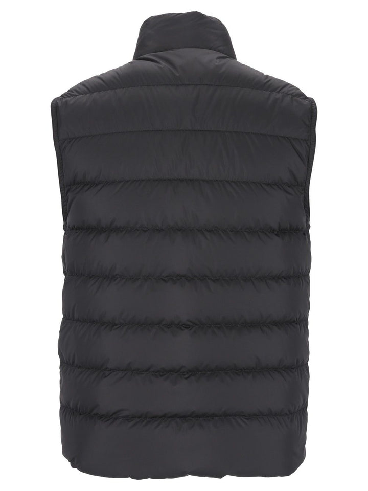 Moncler Treompan Padded Vest Giacche - Nero | 3716b2b56ae987048a4b3425b2473a4c348ba191