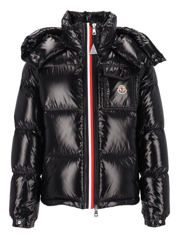 Montbeliard Short Down Jacket With Hood Giacche Nero