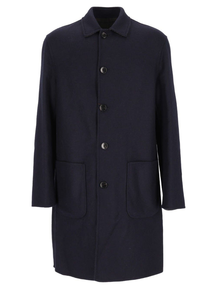 Etro Soho Reversible Wool Sport Coat Coats - Blu | 1ed2ff1d1617ab6316e968246f32d410e9f164c3