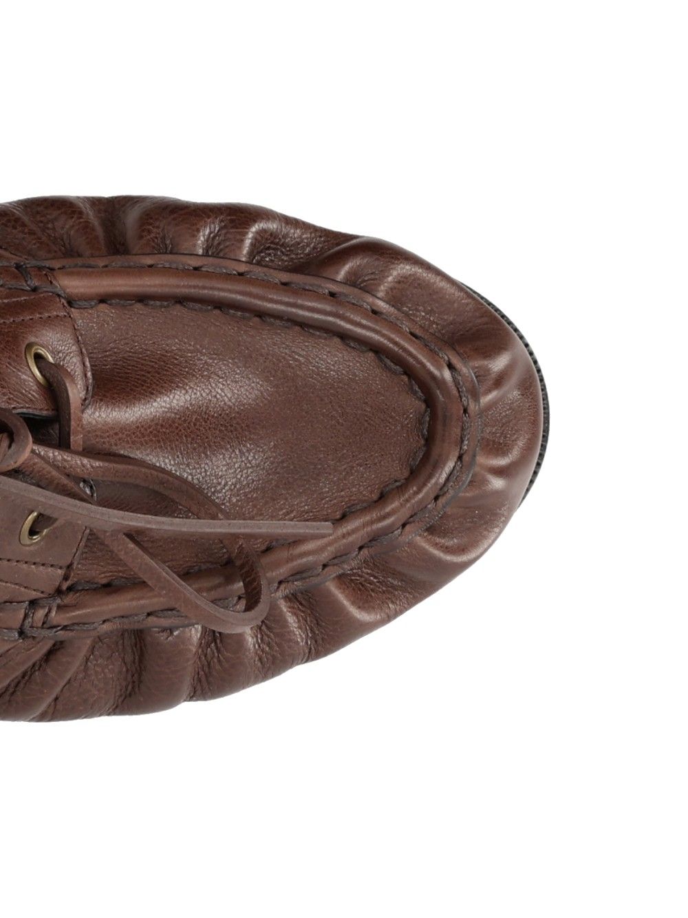 Saint Laurent Le Loafer Bateau Scarpe basse - Marrone | 659c6f29ebbb7292fbec55b284b2cbb5bcc6edb8