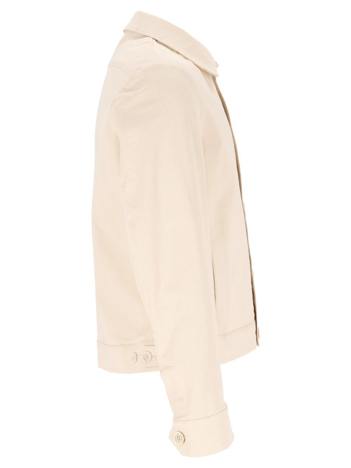 Barena Venezia Overshirt Tablo' Rovato 97 Cot 3 Elastan Knitwear - Bianco | b56719330a9c09d0316125b26eebf10878f92cd0