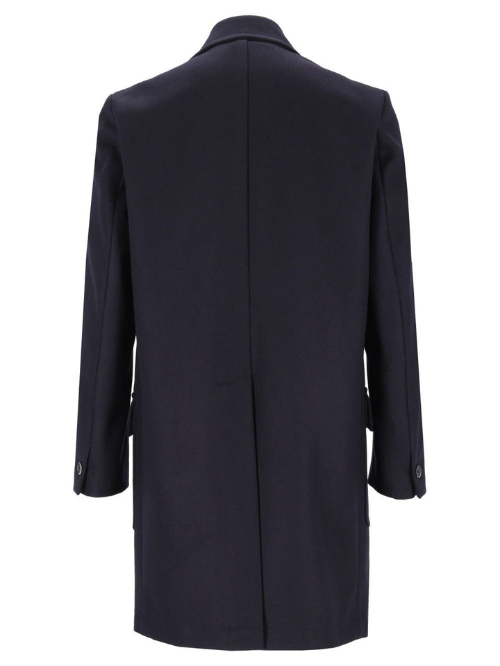 Barena Venezia Cappotto Navale Caramal 75 Lana 25 Poliammide Coats - Blu | 75578b53a3c35cb792ed8889316df73ddf391bce