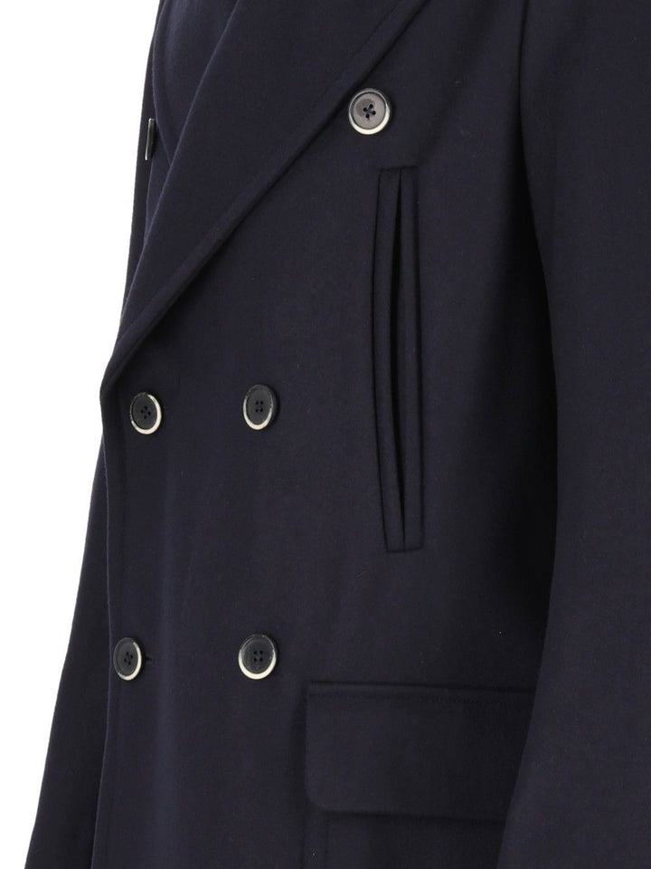 Barena Venezia Cappotto Navale Caramal 75 Lana 25 Poliammide Coats - Blu | 9368ca33445b085db0287560a40a574f0bf7dc4b