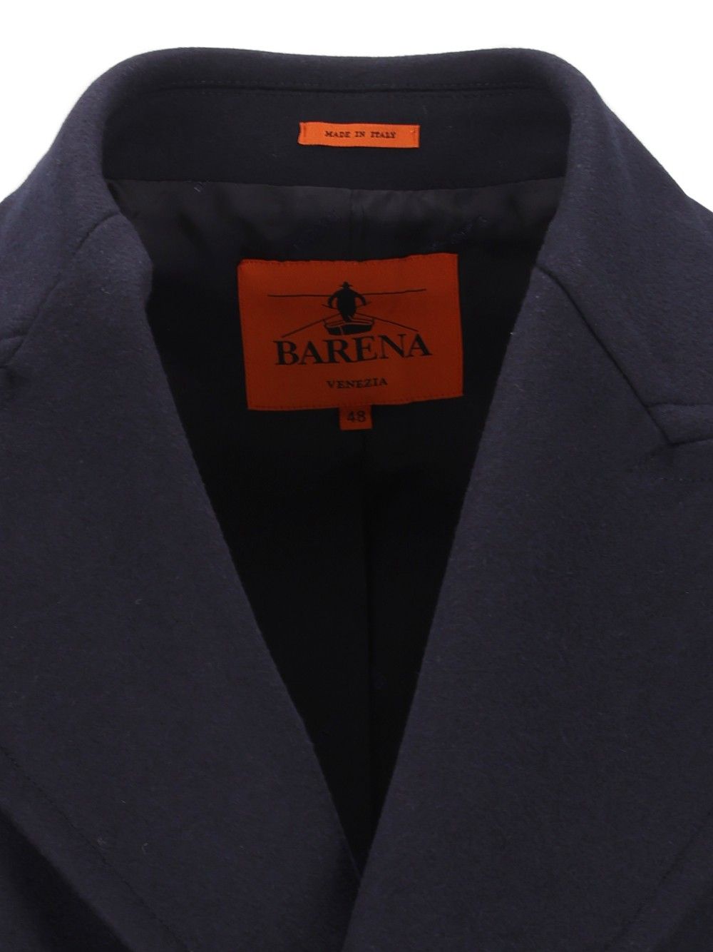 Barena Venezia Cappotto Navale Caramal 75 Lana 25 Poliammide Coats - Blu | 154661f92be6bd9b6b22dbf48a1949a918c50bdc