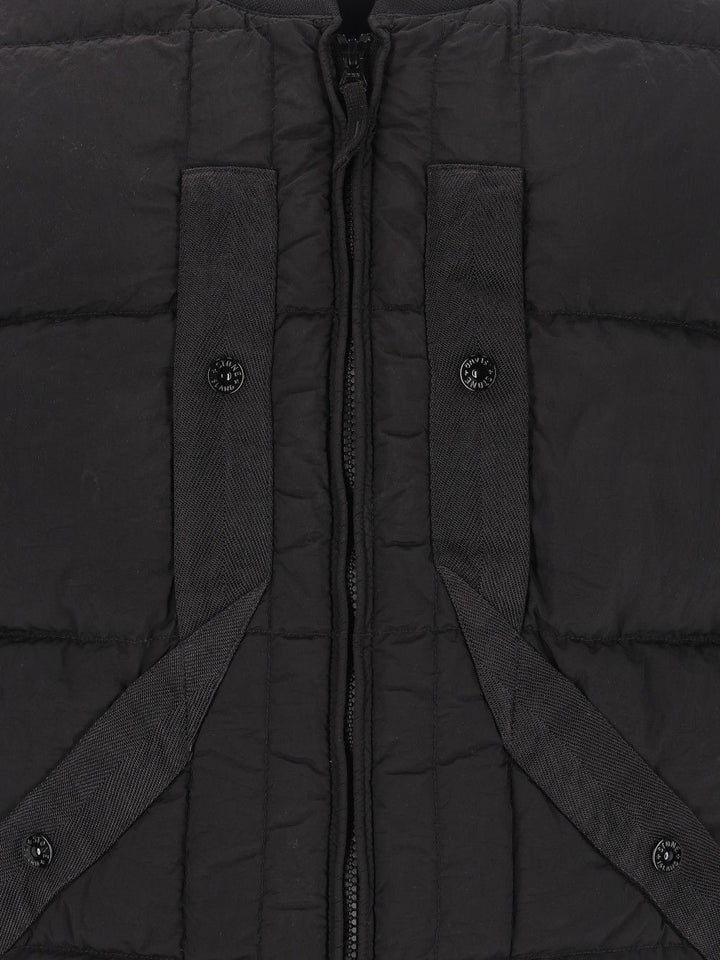 Stone Island Nylon Metal In Econyl® Regenerated Nylon, Garment Dyed Giacche - Nero | 2d1e0afe5d8730be12df54f45e79603bf8221b8c