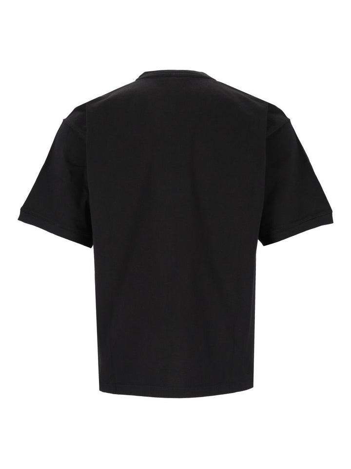 Versace Regular-Fit Cotton Jersey  With Print T-Shirt - Nero | 939df5b4c5b91fc3ae7aa4dc837c2da73e863d33