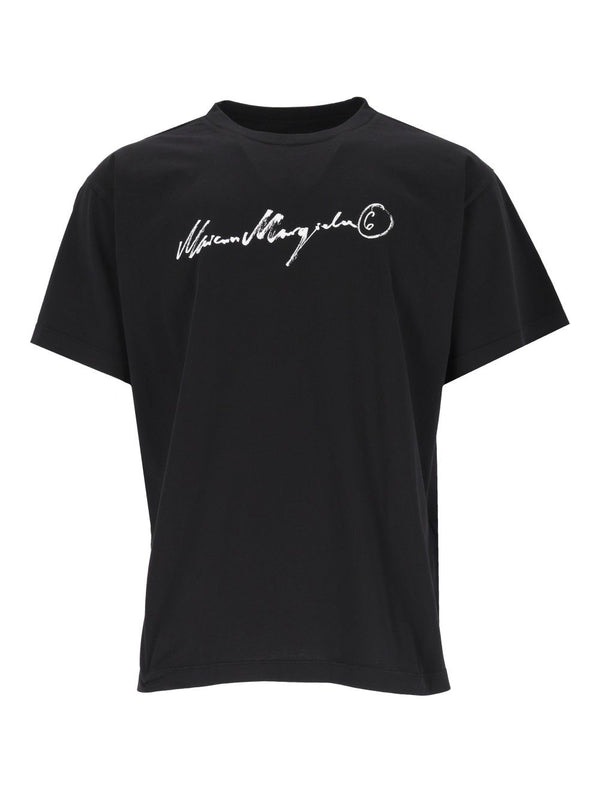 Overdyed Jersey T-Shirt Nero