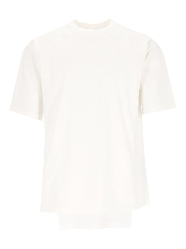 Double Layered T-Shirt Bianco