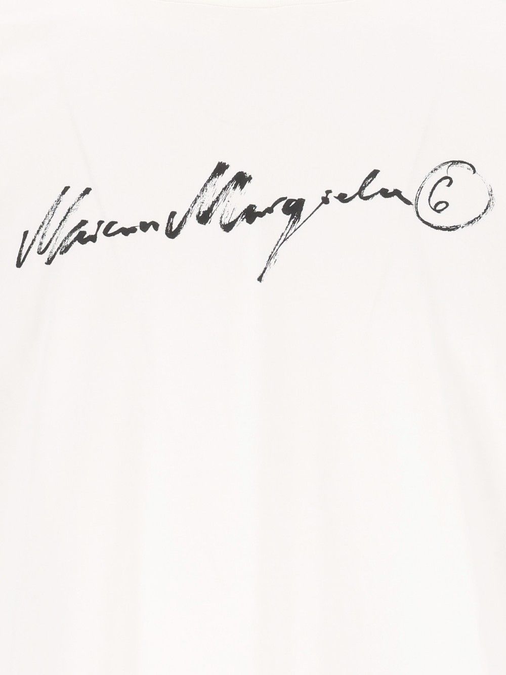 Mm6 Maison Margiela Overdyed Jersey T-Shirt - Bianco | 545d1fb1cf01724ba695408992690751c3eb29d4