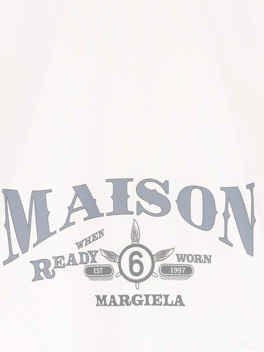Mm6 Maison Margiela Maison Margiela T-Shirt - Bianco | 40ef9a3047209768b5afebf2f15479988a556f8b