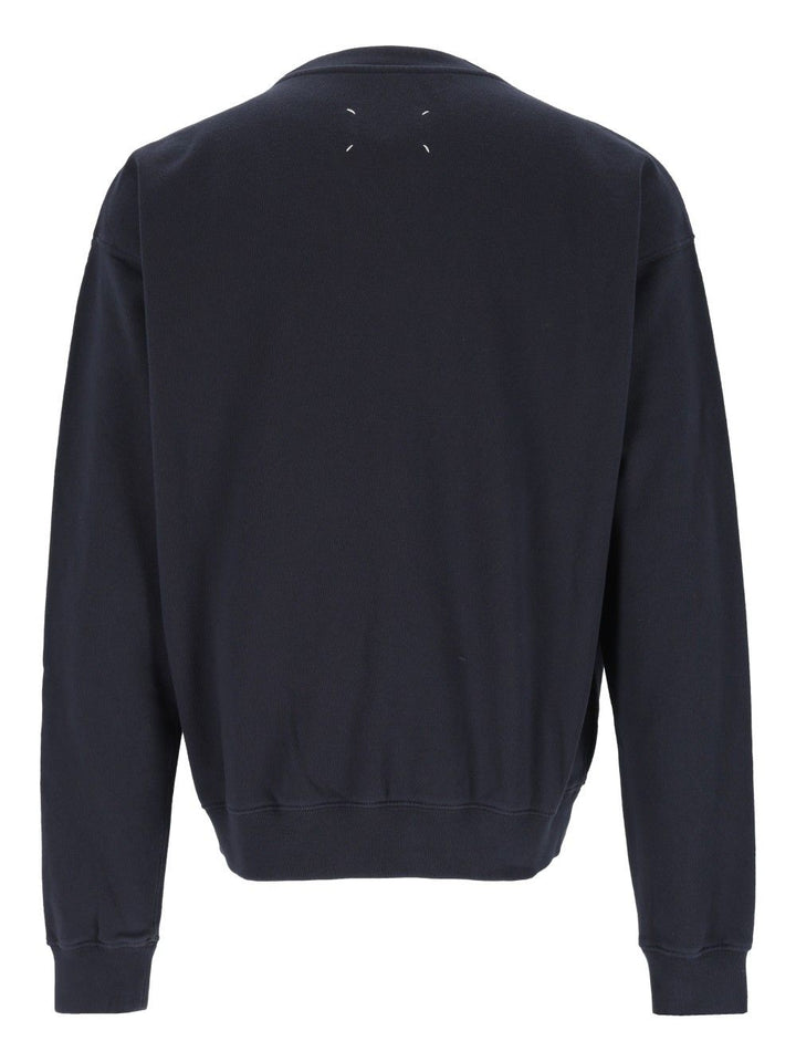 Maison Margiela Double Layer Sweatshirt Sweatshirts - Blu | c2e368eec91fd4ec15c8efeebd1f156675d8c0d8