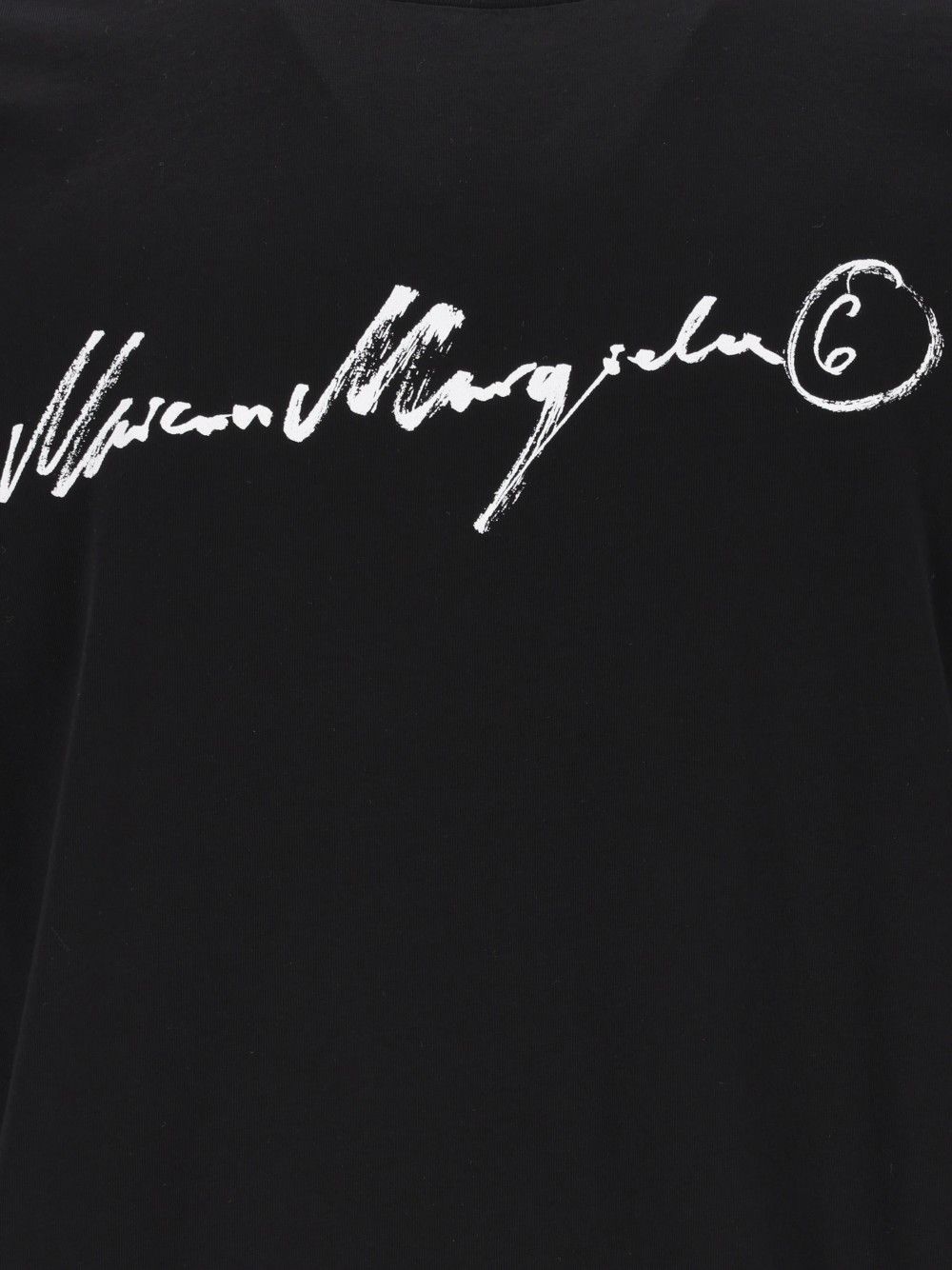 Mm6 Maison Margiela Overdyed Jersey T-Shirt - Nero | 48f9f56f0a8faae272ac0abca0a949a3502ba4c1