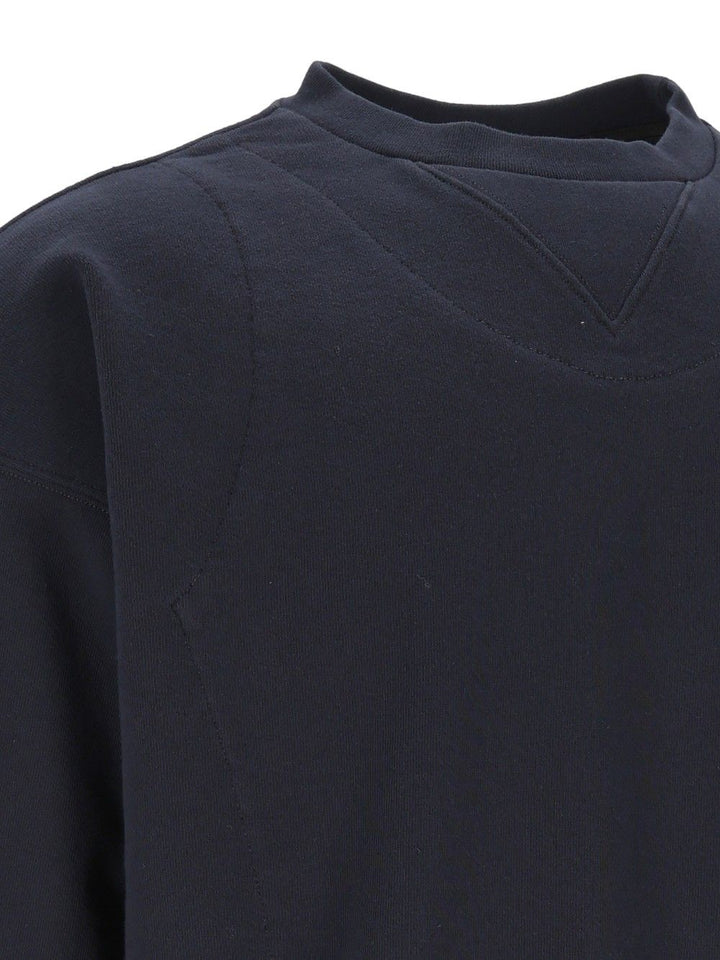 Maison Margiela Double Layer Sweatshirt Sweatshirts - Blu | 75400ab2dea2cfd0957269d12b8b7690f1dd44f6