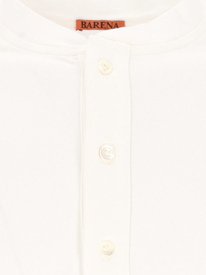 Barena Venezia Nino Gebo 100 Cotone T-Shirt - Bianco | 6cb11d69f976bce2059fedd2362f0be53666af52