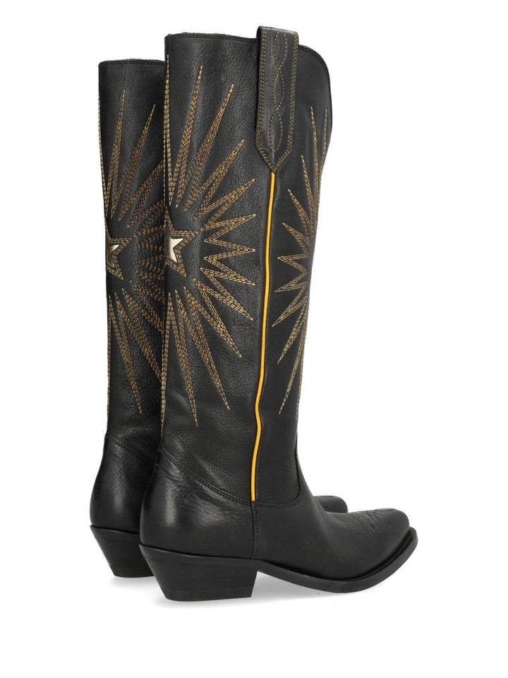 Golden Goose Deluxe Brand Wish Star Boots - Nero | d6c1f72b825c3498c428b11ba73988fed85ab516