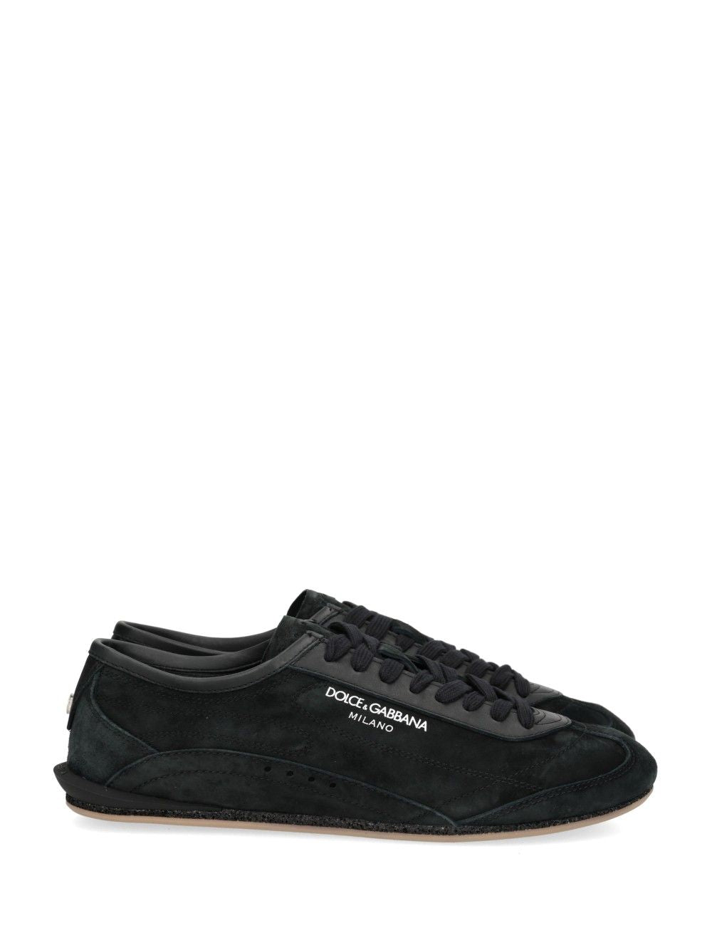 Dolce & Gabbana Lipari Suede Sneakers - Nero | c13a73f3ebdf204d168cf7254ef598c4a60b9de8
