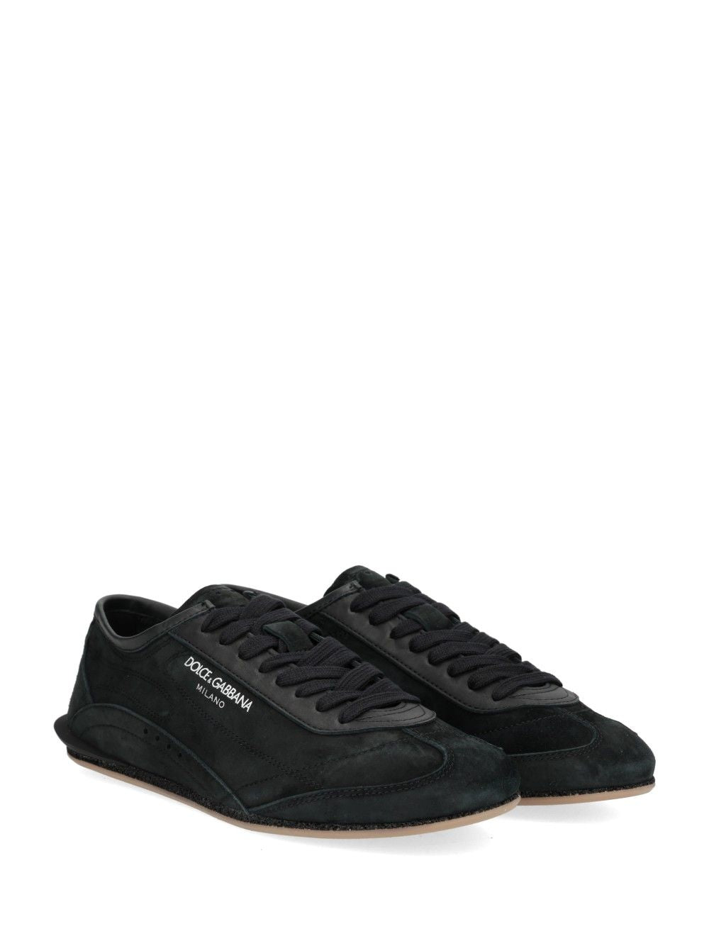 Dolce & Gabbana Lipari Suede Sneakers - Nero | 22203dd97cfe836dbab307d418fa14efeea108c6