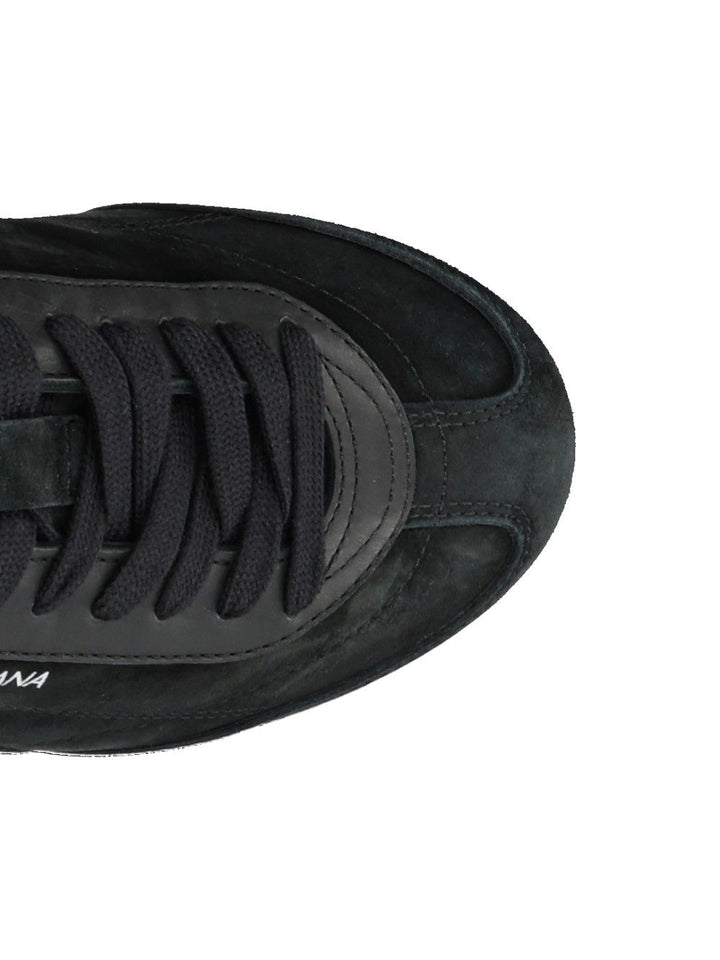 Dolce & Gabbana Lipari Suede Sneakers - Nero | 72601515bb247df1ba6dd420f1a9489df22030b7