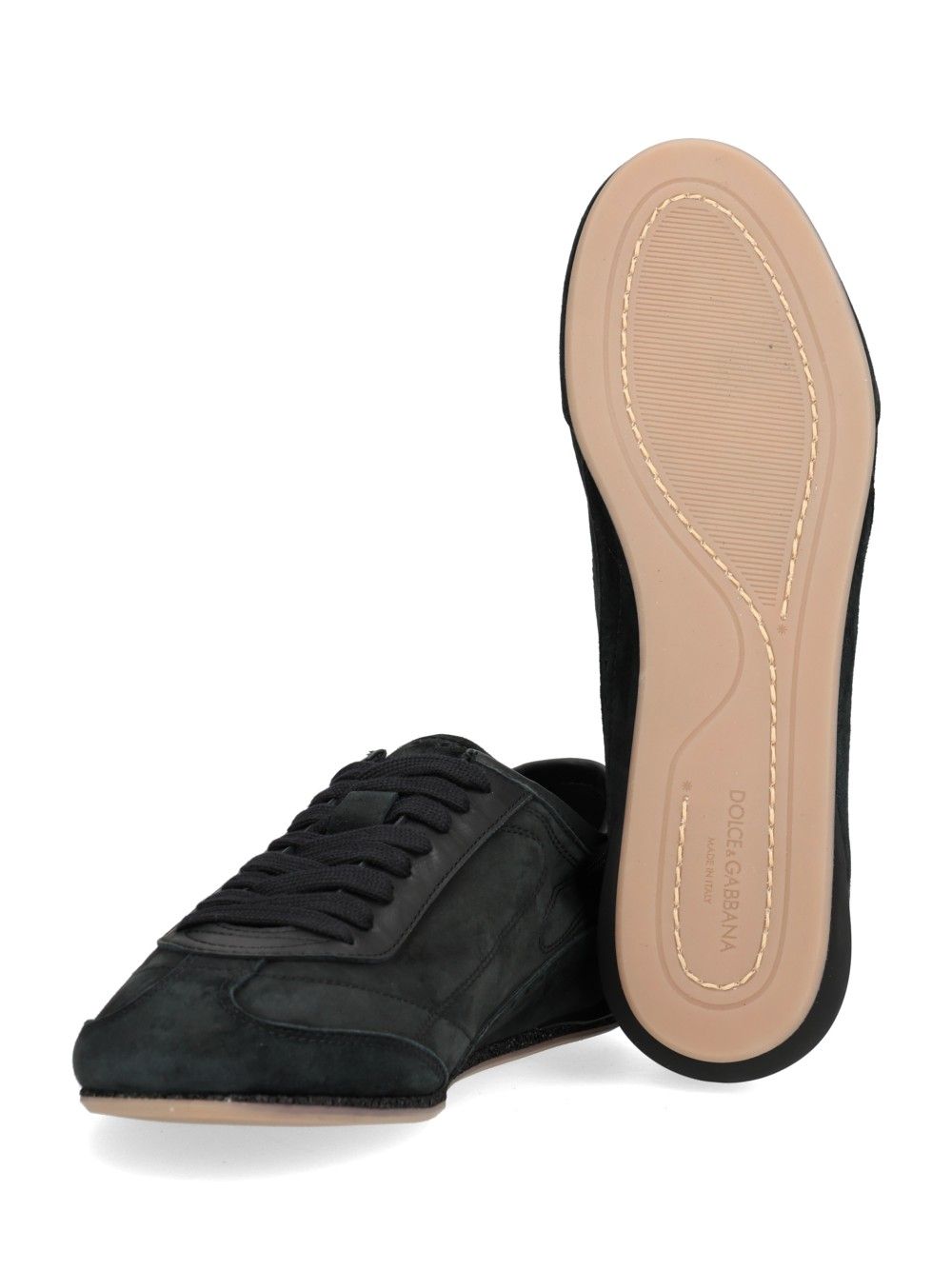 Dolce & Gabbana Lipari Suede Sneakers - Nero | 15f20376b2ec44cabe1106ce2870e8c56f858a2e