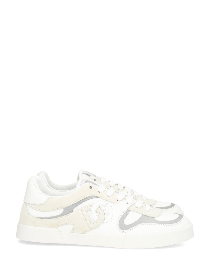 Dolce & Gabbana Logo Sneakers - Bianco | b3da64fb7a9405727aac8e4e3b377ecc8bd4278a