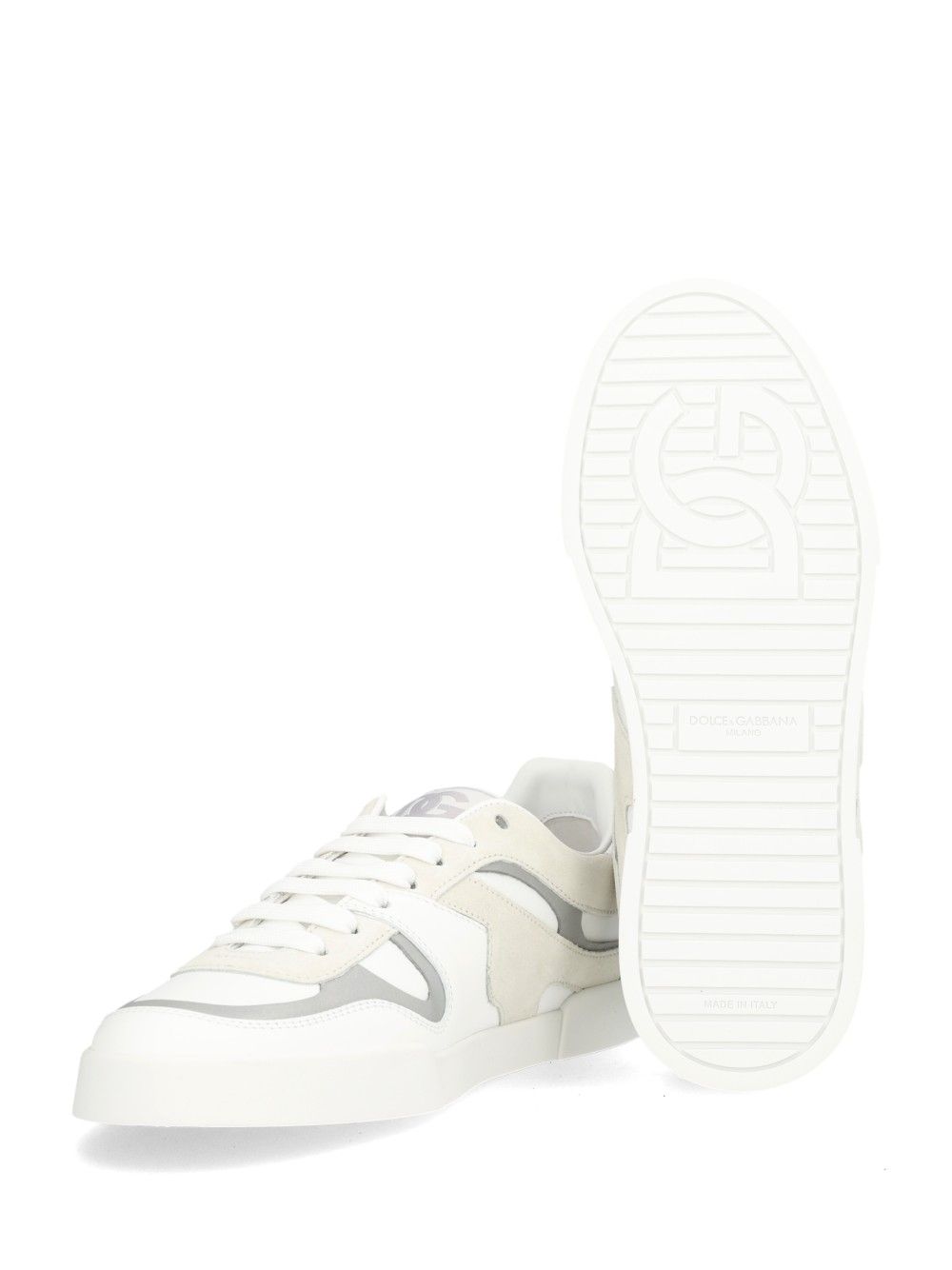 Dolce & Gabbana Logo Sneakers - Bianco | d086cea96dd2f3e42a9cc34c41d6f3bd39c16a0e