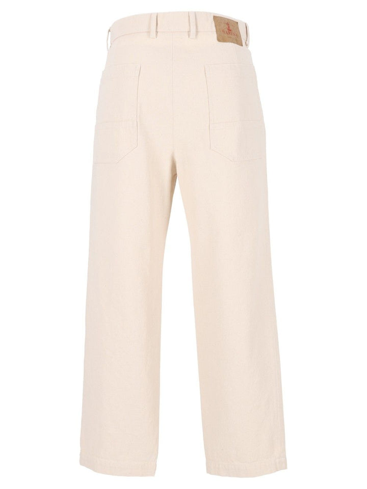 Barena Venezia Mazengo Trousers - Beige | 03cdb21bbdbb8411ed13b9ed97090f262594f124