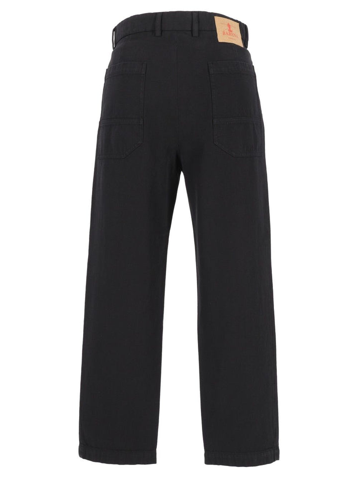 Barena Venezia Mazengo Trousers - Nero | ee54f9acbc2de7e4b8ee2d4f071a59396d8d223b