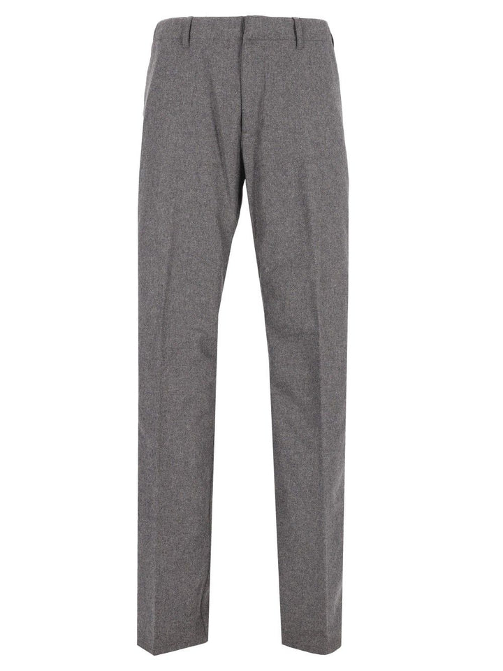 Etro Roma Sport  Wool Cashmere Trousers - Grey | 8487cb47be9f8df449aa03c5e2cc46e438f6a5f3